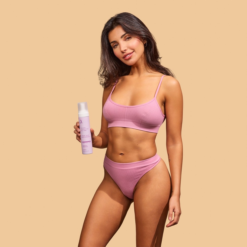 Azure Tan | Self tan mousse - Violet base medium to ultra dark