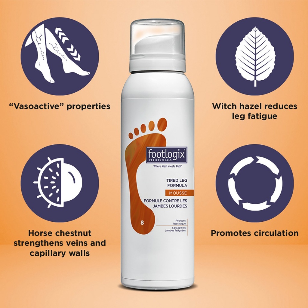 Footlogix | Tired leg Formula voor vermoeide benen 125ml