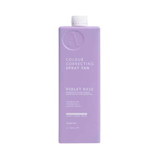 [71802] Azure Tan | Violet Base medium to dark spray tan solution