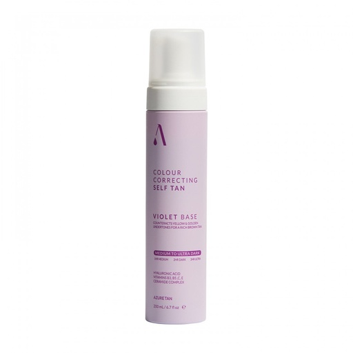 [71812] Azure Tan | Self tan mousse - Violet base