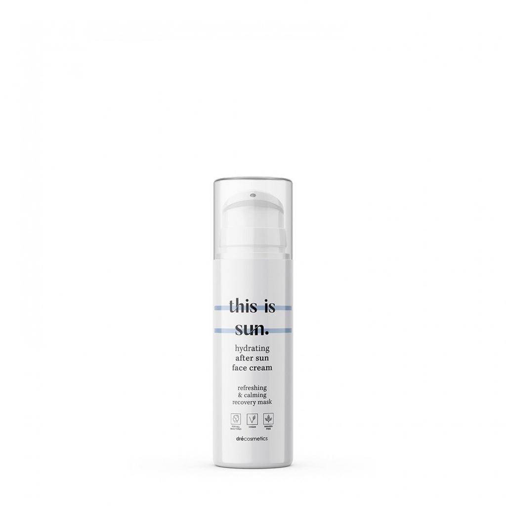 [245229] this is us. | this is sun - After Sun Face Cream & Hydrating mask
