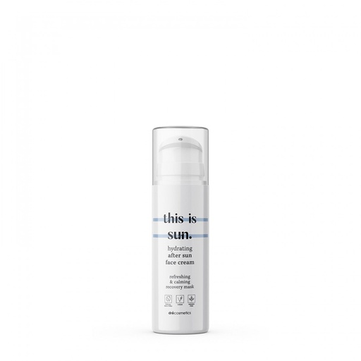 [245229] this is us. | this is sun - After Sun Face Cream & Hydrating mask